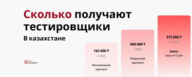 сколько получают тестировщики в казахстане